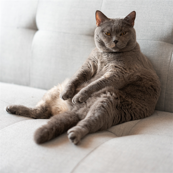 Obesidad en gatos: causas, riesgos y cómo cuidar a tu felino