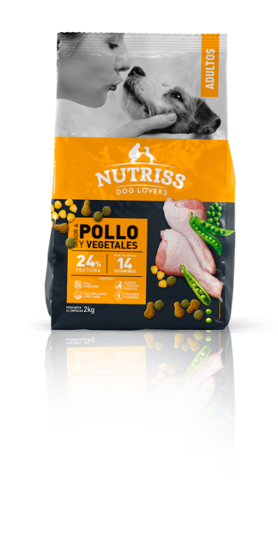 Nutriss sabor Pollo y Vegetales