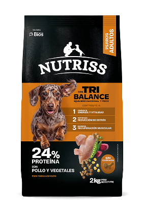 Nutriss Tribalance con Pollo y Vegetales para perros adultos